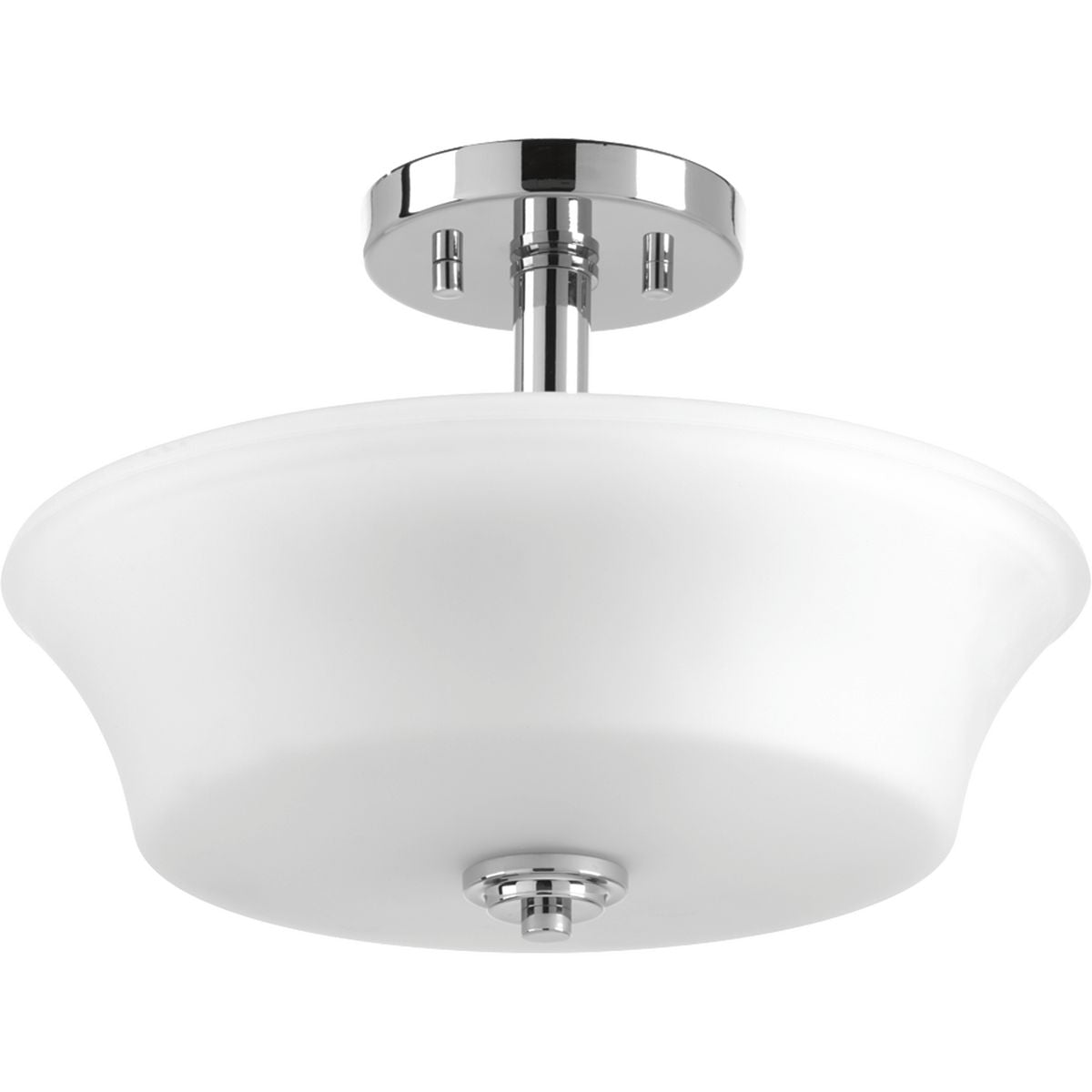 PROGRESS LIGHTING P3644-15 Polished Chrome Cascadia Collection Two-Light 14" Convertible