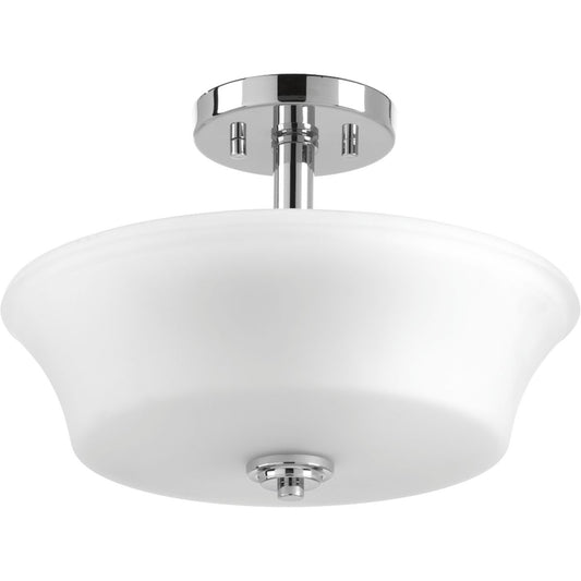 PROGRESS LIGHTING P3644-15 Polished Chrome Cascadia Collection Two-Light 14" Convertible