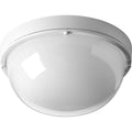 PROGRESS LIGHTING P3648-3030K9 White One-Light 9-1/2" LED Wall or Ceiling Bulkhead