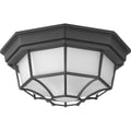 PROGRESS LIGHTING P3673-3130K9 Textured Black Milford Collection One-Light 10-5/8" LED Flush Mount