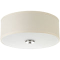 PROGRESS LIGHTING P3696-0930K9 Brushed Nickel Inspire Collection One-Light 13" LED Flush Mount