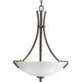 PROGRESS LIGHTING P3757-20 Antique Bronze Wisten Collection Three-Light Foyer Pendant