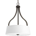 PROGRESS LIGHTING P3905-20 Antique Bronze Arden Collection Three-Light Inverted Pendant