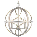 PROGRESS LIGHTING P500068-134 Silver Ridge Brandywine Collection Three-Light Pendant