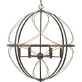 PROGRESS LIGHTING P500069-020 Antique Bronze Brandywine Collection Six-Light Pendant