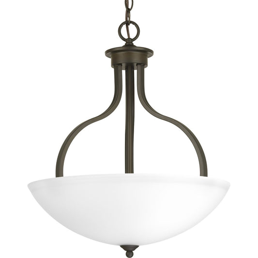 PROGRESS LIGHTING P500071-020 Antique Bronze Laird Collection Inverted Pendant