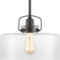PROGRESS LIGHTING P500152-020 Antique Bronze Calhoun Collection One-Light. Pendant