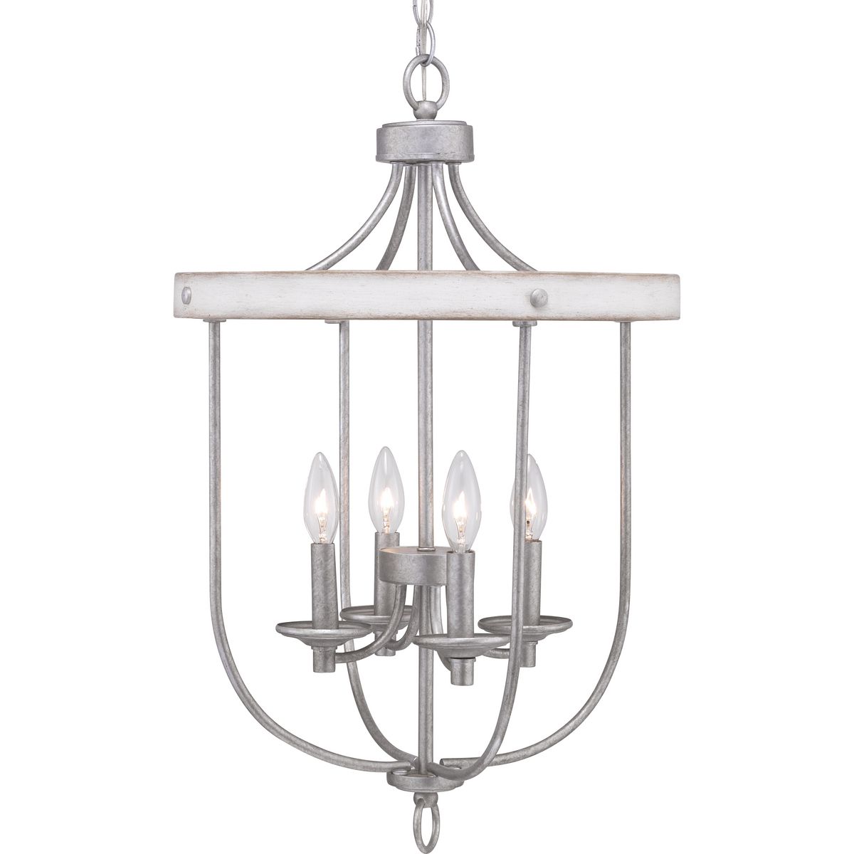 PROGRESS LIGHTING P500157-141 Galvanized Finish Gulliver Collection Four-Light Foyer