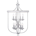 PROGRESS LIGHTING P500158-141 Galvanized Finish Gulliver Collection Eight-Light Foyer