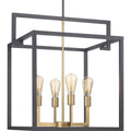PROGRESS LIGHTING P500168-143 Graphite Blakely Collection Four-Light Pendant