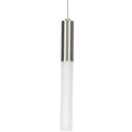 PROGRESS LIGHTING P500321-009-30 Brushed Nickel Kylo LED Collection One-Light Brushed Nickel Modern Style Hanging Pendant Light