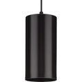 PROGRESS LIGHTING P500356-020 Antique Bronze 6" Antique Bronze Outdoor Aluminum Cylinder Cord-Mount Hanging Light