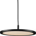 PROGRESS LIGHTING P500366-31M-30 Matte Black Everlume LED Collection Modern Matte Black Pendant