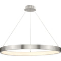 PROGRESS LIGHTING P500370-009-30 Brushed Nickel Inverse LED Collection Modern Brushed Nickel Pendant