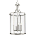 PROGRESS LIGHTING P500391-009 Brushed Nickel Gilliam Collection Four-Light Brushed Nickel New Traditional Hall & Foyer