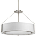 PROGRESS LIGHTING P5015-09 Brushed Nickel Ratio Collection Four-Light Pendant