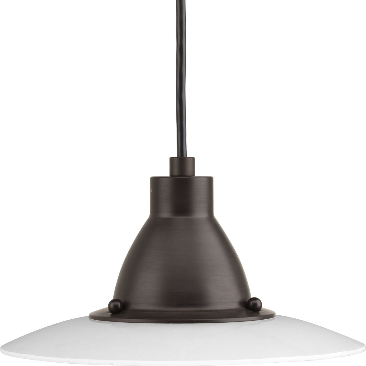 PROGRESS LIGHTING P5072-2030K9 Antique Bronze Avant LED Collection One-Light Mini-Pendant