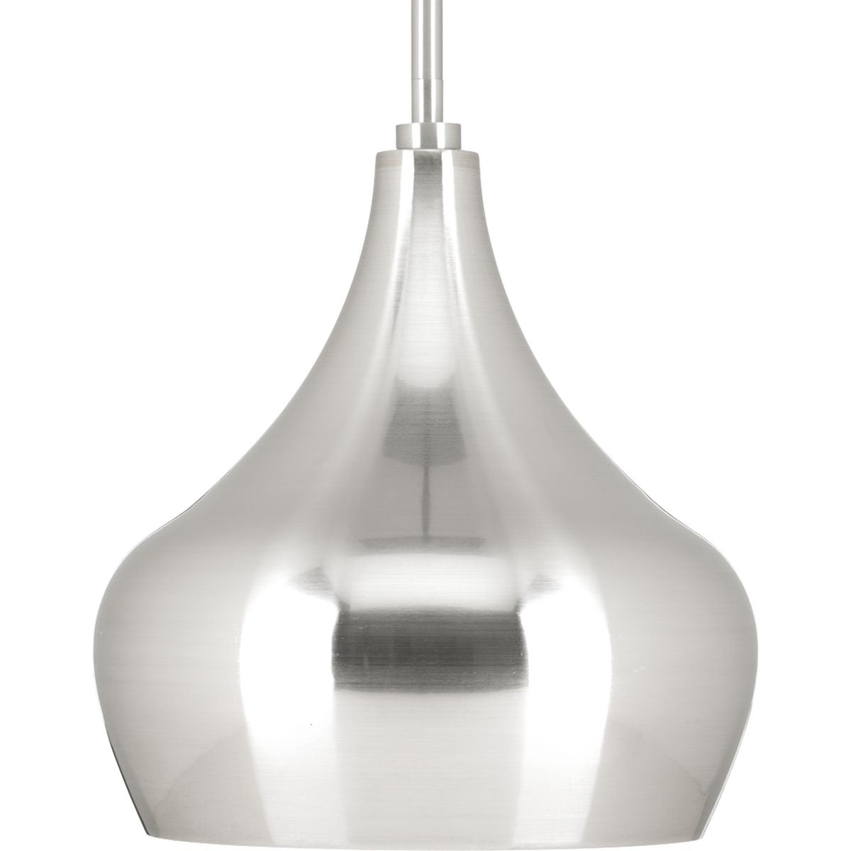 PROGRESS LIGHTING P5187-0930K9 Brushed Nickel One-Light Pendant
