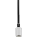 PROGRESS LIGHTING P5198-31 Matte Black Markor Collection One-Light Matte Black Pendant Stem Kit