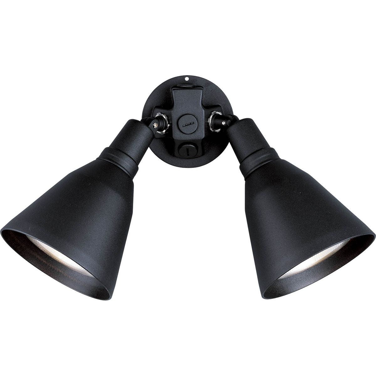 PROGRESS LIGHTING P5203-31 Black Two-Light Adjustable Swivel Flood Light