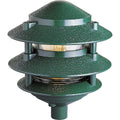 PROGRESS LIGHTING P5204-38 Green Pagoda Collection Line Voltage Landscape Path Light