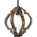 PROGRESS LIGHTING P5318-71 Gilded Iron Spicewood Collection One-Light Gilded Iron Farmhouse Mini-Pendant Light