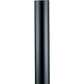PROGRESS LIGHTING P5390-31 Matte Black Outdoor 7' Aluminum Post