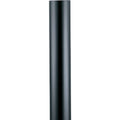 PROGRESS LIGHTING P5394-31 Matte Black Outdoor 12' Aluminum Post Commercial Grade
