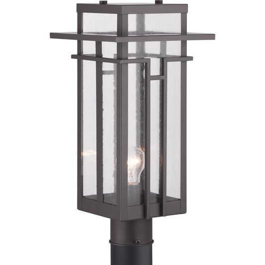 PROGRESS LIGHTING P540010-020 Antique Bronze Boxwood Collection One-Light Post Lantern