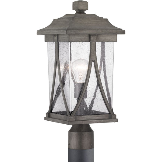 PROGRESS LIGHTING P540011-103 Antique Pewter Abbott Collection One-Light Post Lantern