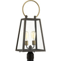 PROGRESS LIGHTING P540028-020 Antique Bronze Barnett Collection Outdoor Post Lantern