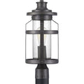 PROGRESS LIGHTING P540031-103 Antique Pewter Haslett Collection One-Light Post Lantern