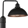 PROGRESS LIGHTING P540032-031 Textured Black Englewood Collection One-Light Post Lantern