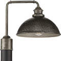 PROGRESS LIGHTING P540032-103 Antique Pewter Englewood Collection One-Light Post Lantern