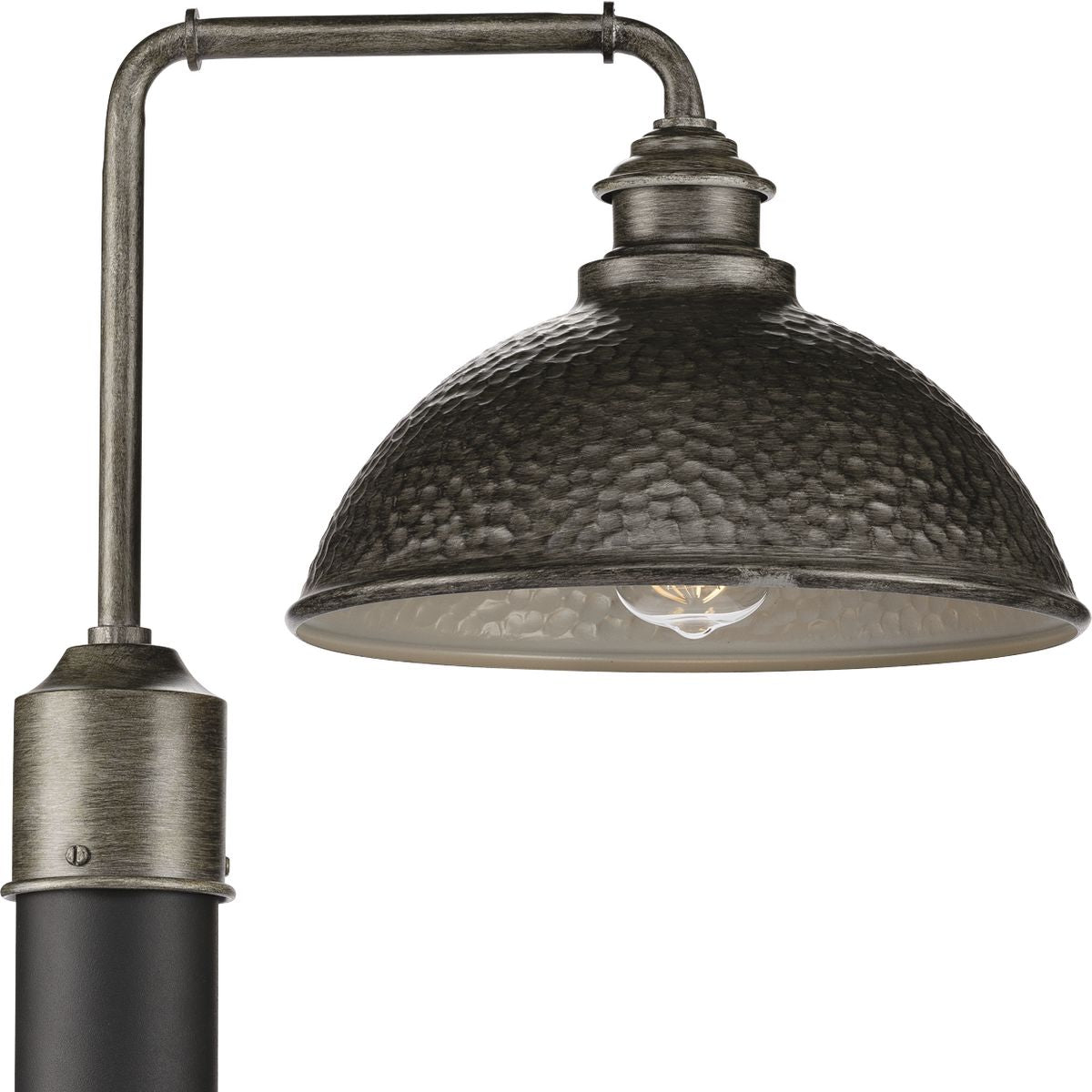 PROGRESS LIGHTING P540032-103 Antique Pewter Englewood Collection One-Light Post Lantern