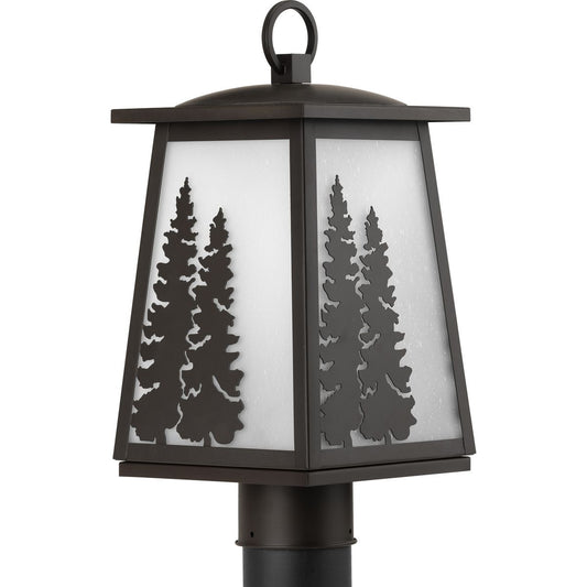 PROGRESS LIGHTING P540060-020 Antique Bronze Torrey Collection Antique Bronze One-Light Post Lantern