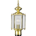 PROGRESS LIGHTING P5430-10 Polished Brass BrassGUARD Collection One-Light Post Lantern