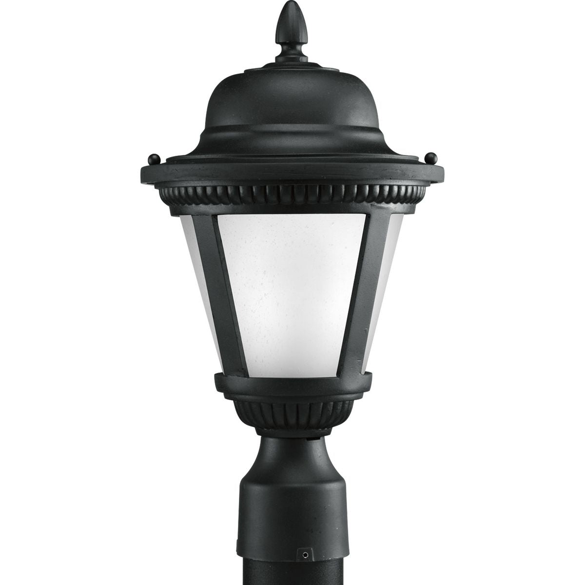 PROGRESS LIGHTING P5445-3130K9 Textured Black Westport LED Collection One-Light Post Lantern