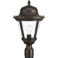 PROGRESS LIGHTING P5458-20 Antique Bronze Westport Collection One-Light Medium Post Lantern