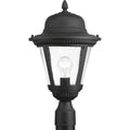 PROGRESS LIGHTING P5458-31 Textured Black Westport Collection One-Light Medium Post Lantern