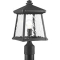 PROGRESS LIGHTING P5459-31 Textured Black Mac Collection One-Light Post Lantern