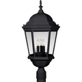 PROGRESS LIGHTING P5483-31 Textured Black Welbourne Collection Three-Light Post Lantern