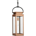 PROGRESS LIGHTING P550018-169 Antique Copper Union Square One-Light Antique Copper Urban Industrial Hanging Lantern