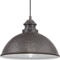 PROGRESS LIGHTING P550032-103 Antique Pewter Englewood Collection One-Light Hanging Lantern