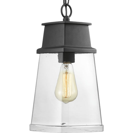 PROGRESS LIGHTING P550033-031 Textured Black Greene Ridge Collection One-Light Hanging Lantern