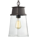 PROGRESS LIGHTING P550033-129 Architectural Bronze Greene Ridge Collection One-Light Hanging Lantern