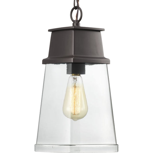 PROGRESS LIGHTING P550033-129 Architectural Bronze Greene Ridge Collection One-Light Hanging Lantern