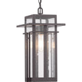 PROGRESS LIGHTING P550039-020 Antique Bronze Boxwood Collection One-Light Hanging Lantern