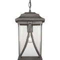 PROGRESS LIGHTING P550040-103 Antique Pewter Abbott Collection One-Light Hanging Lantern