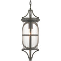 PROGRESS LIGHTING P550041-020 Antique Bronze Morrison Collection One-Light Hanging Lantern